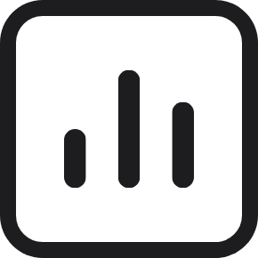 Icon of a bar chart representing Nembørn’s real-time insights and detailed analytics for data-driven decisions.